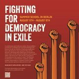 Summer School "Fighting for Democracy in Exile"